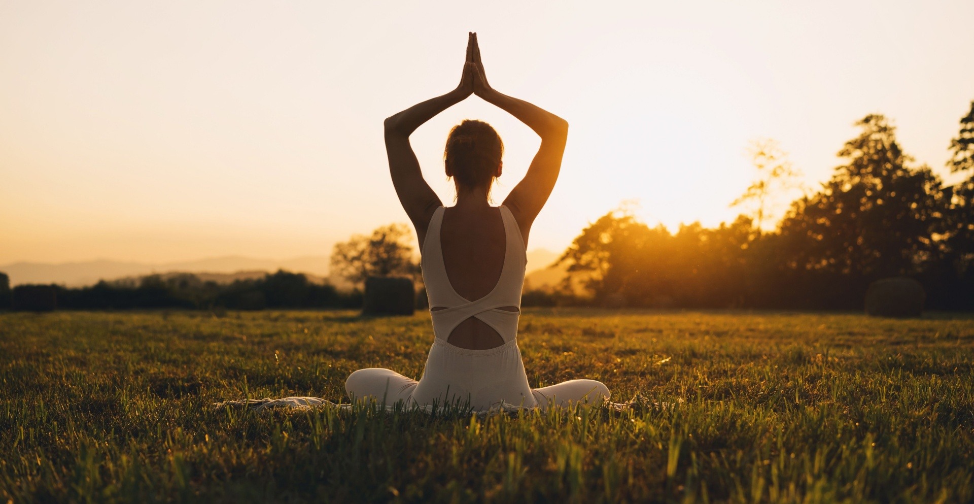 Woman doing meditation 