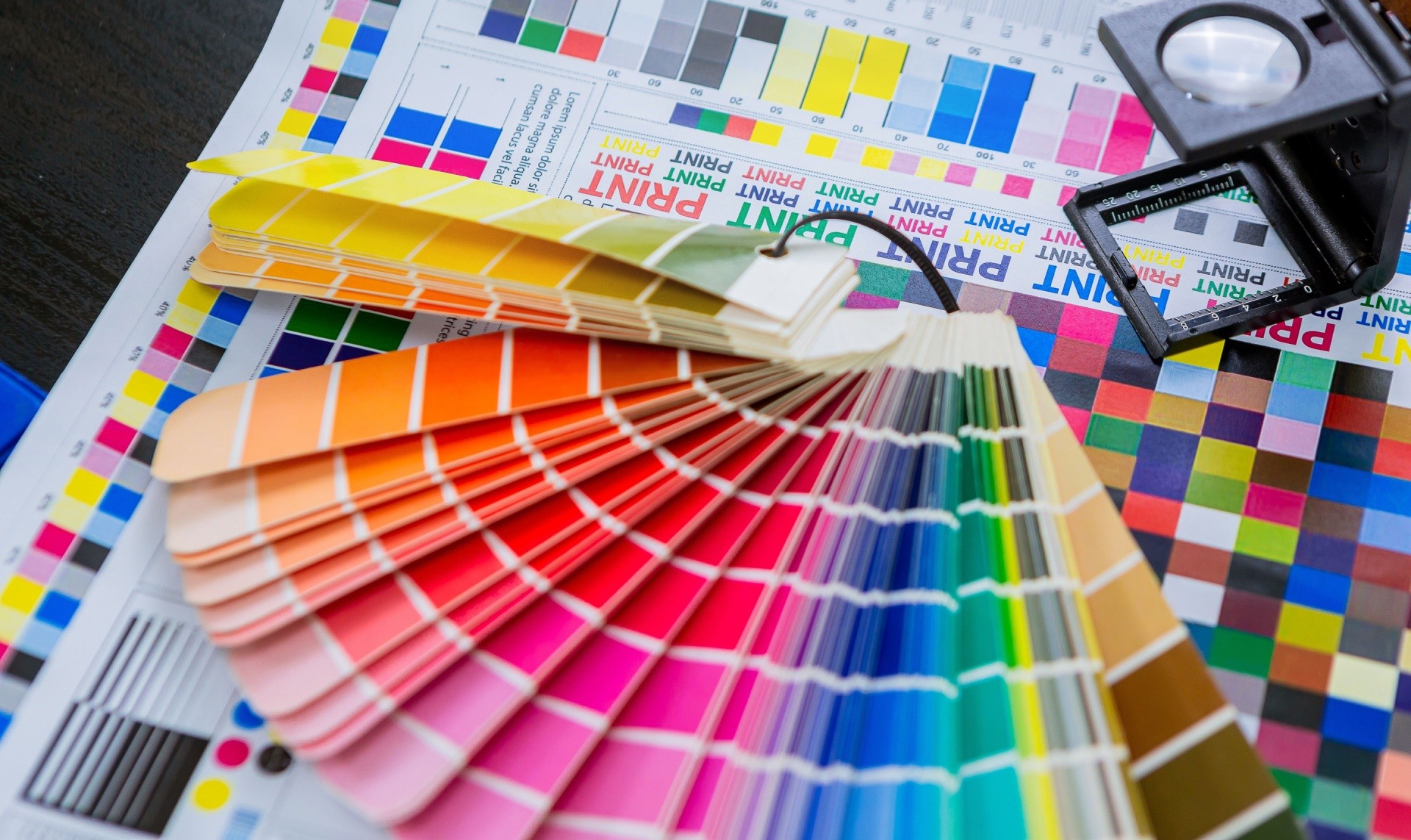Color pallet for digital printing