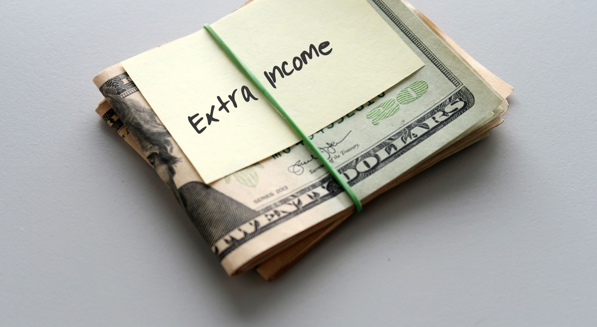 Extra income graphic 