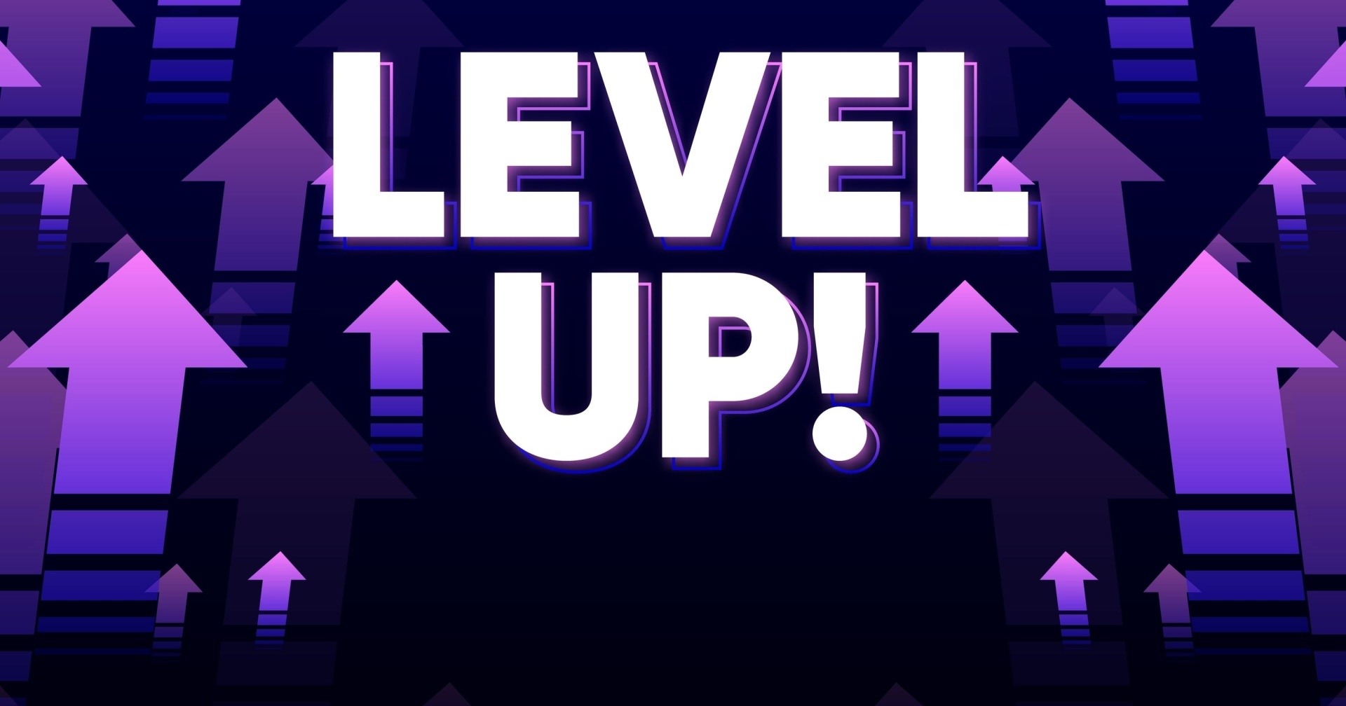 level up graphic