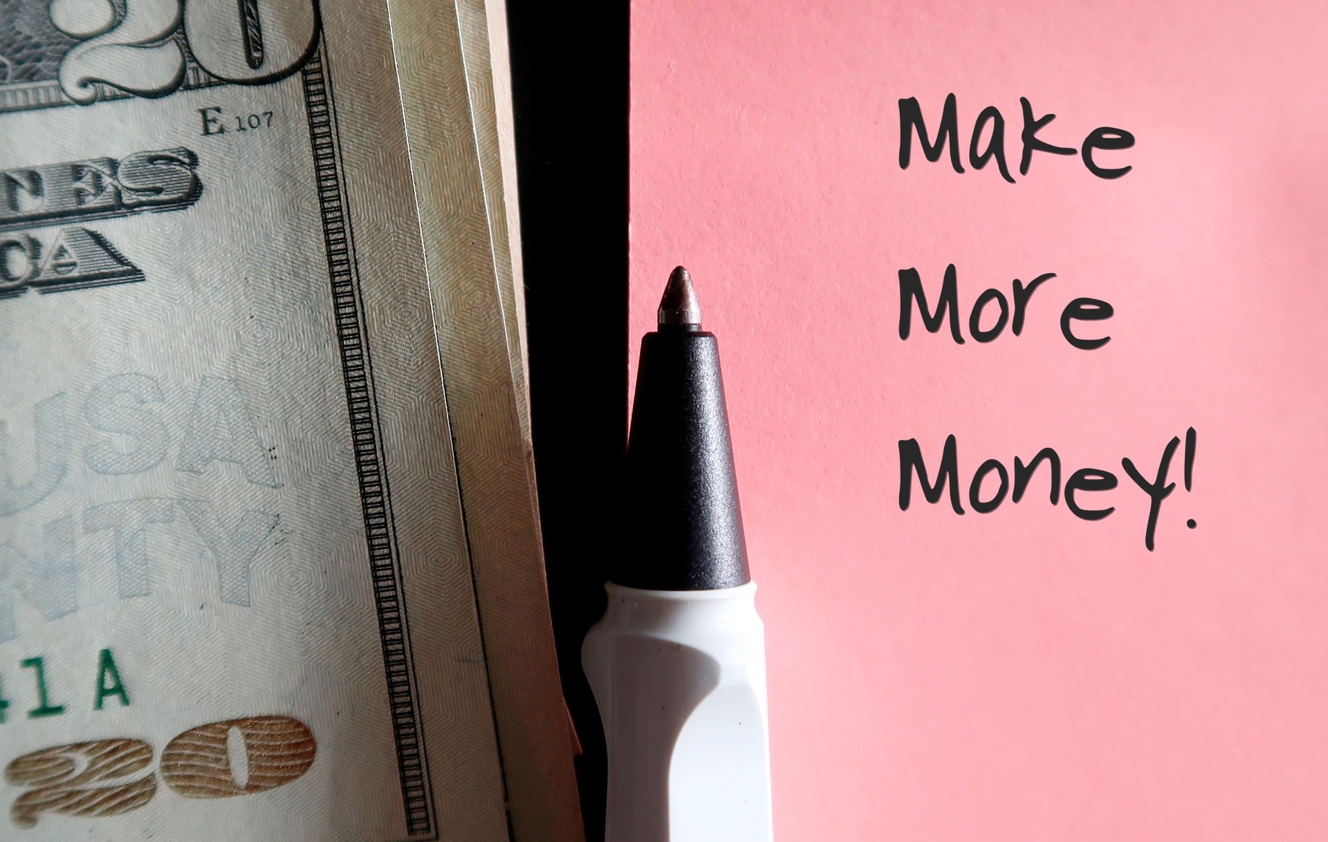 Make more money graphic 